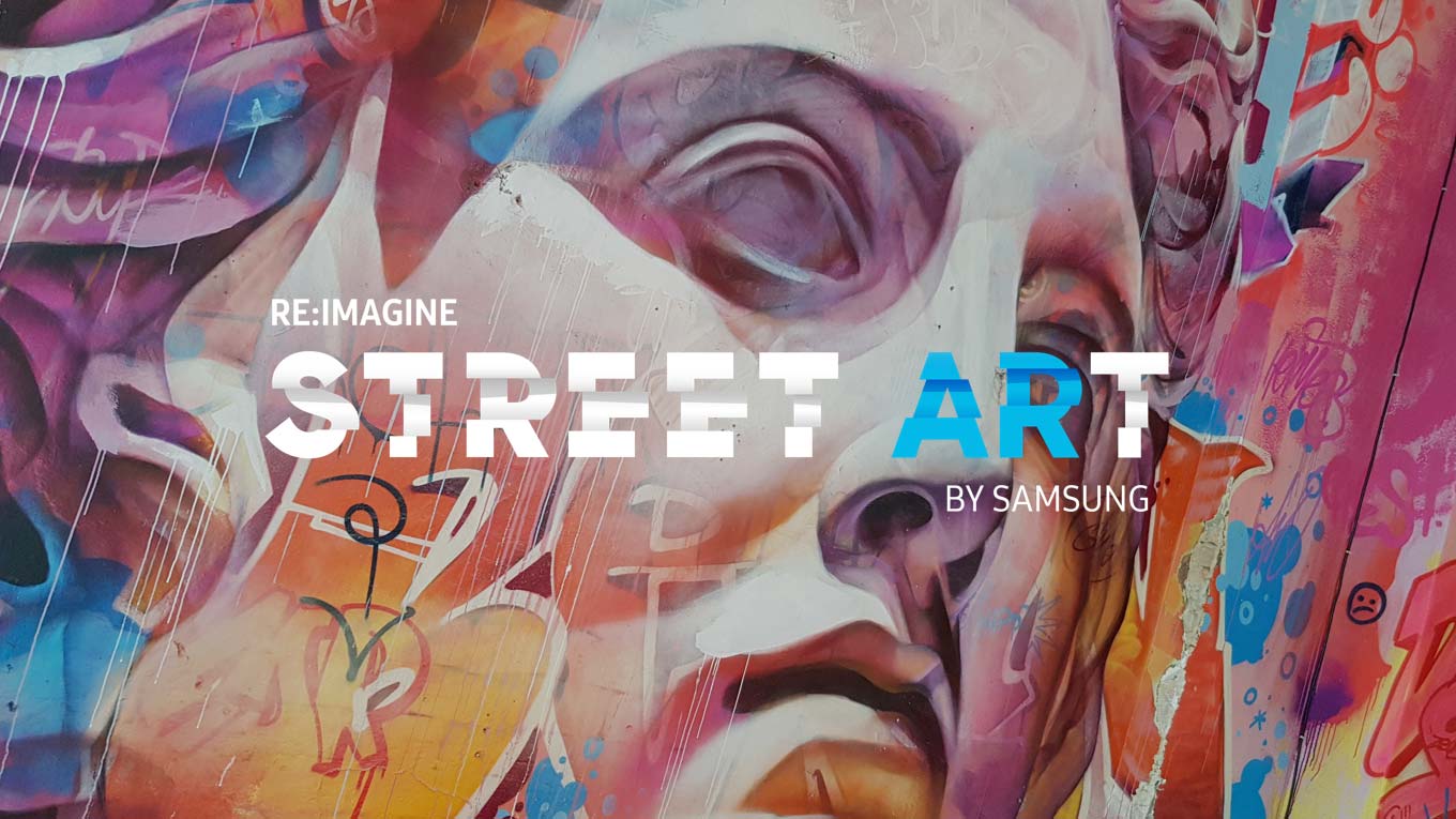 re:imagine Street ARt by Samsung